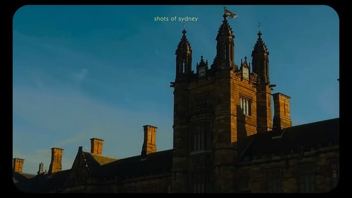Post 10 by Sydney Abroad on Instagram (video)