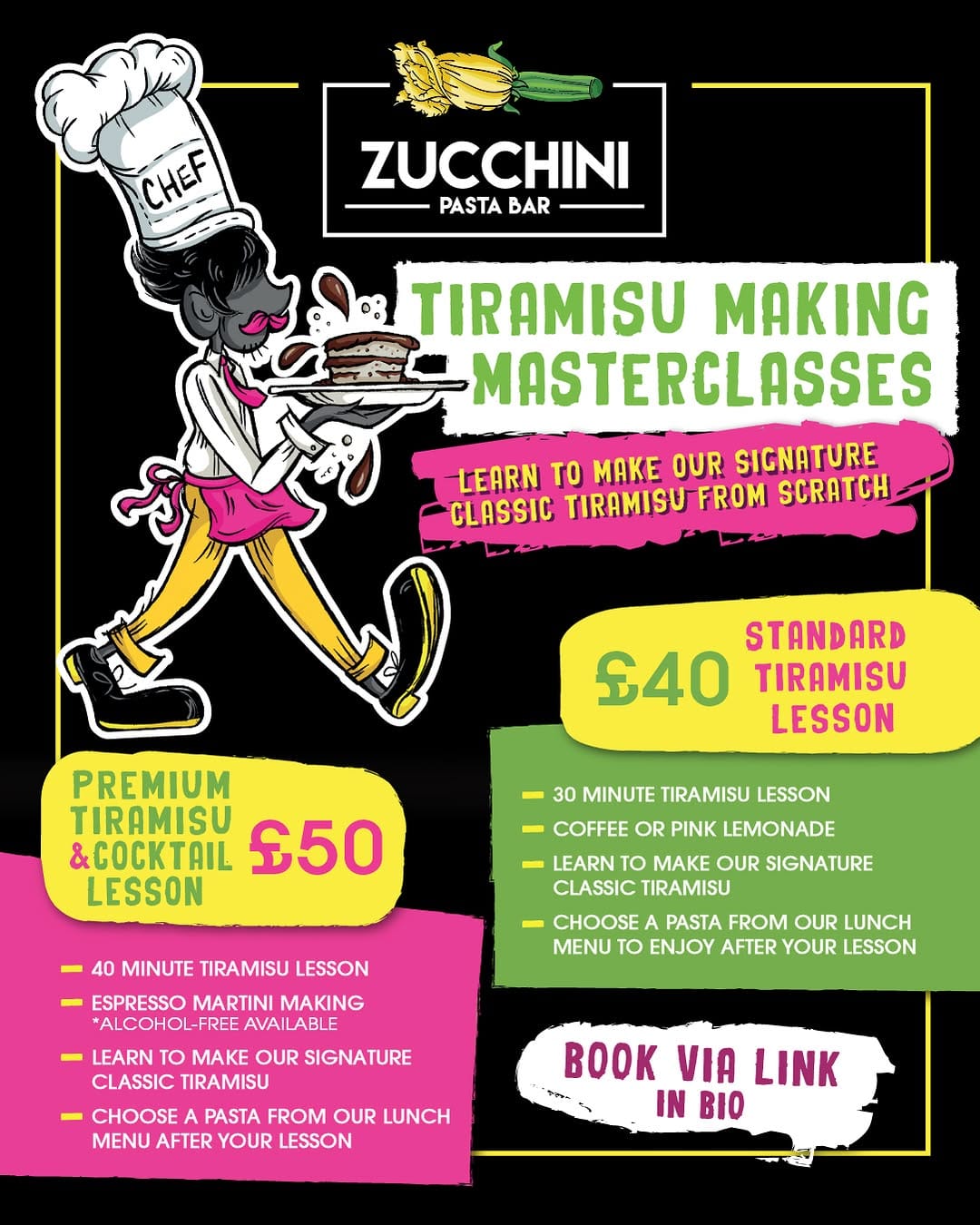 Post 8 by Zucchini Pasta Bar on Instagram (image)