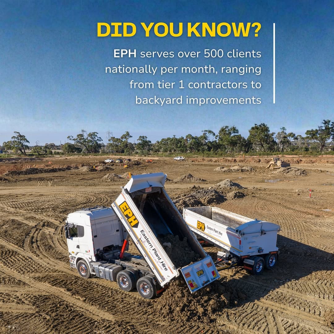 Post 1 by Eastern Plant Hire (EPH) on Instagram (image)