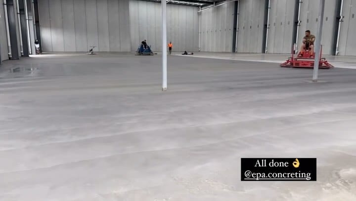 Post 8 by Epa concreting on Instagram (video)