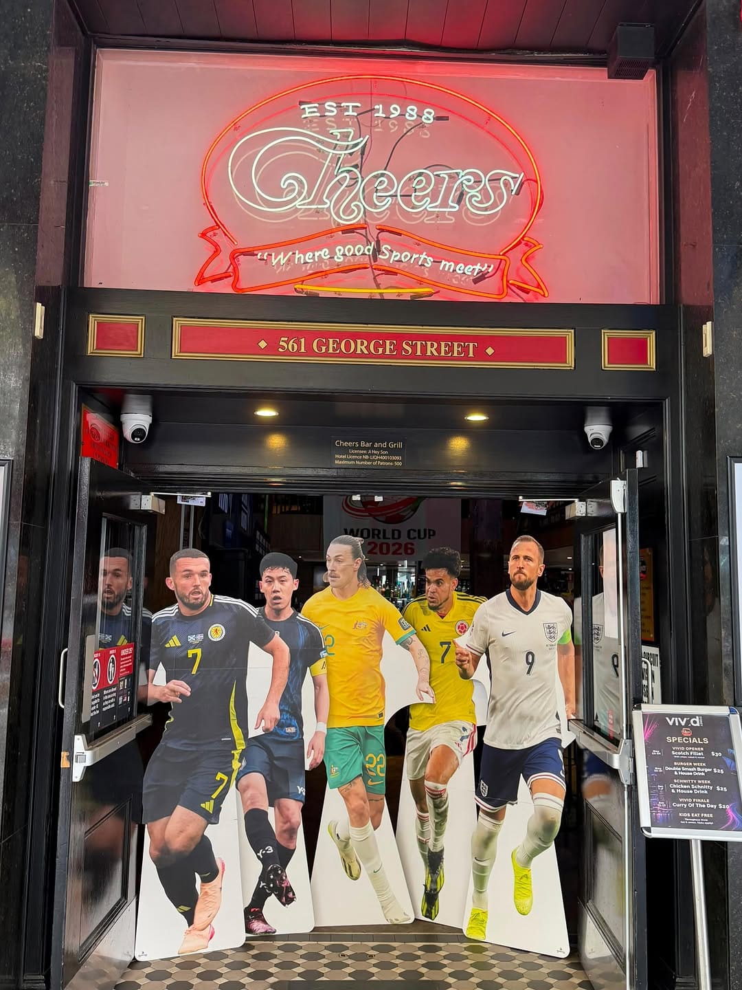 Post 1 by Cheers Bar Sydney on Instagram (image)