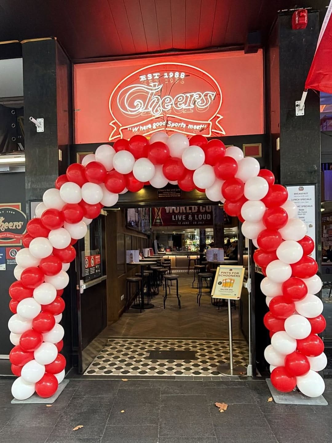 Post 10 by Cheers Bar Sydney on Instagram (image)