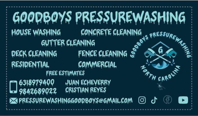 Post 9 by GoodBoys PressureWashing on Instagram (image)