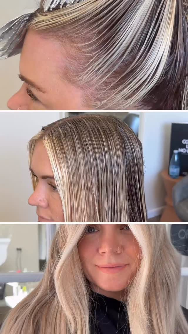 Post 3 by Cassie Bond Hair on Instagram (video)