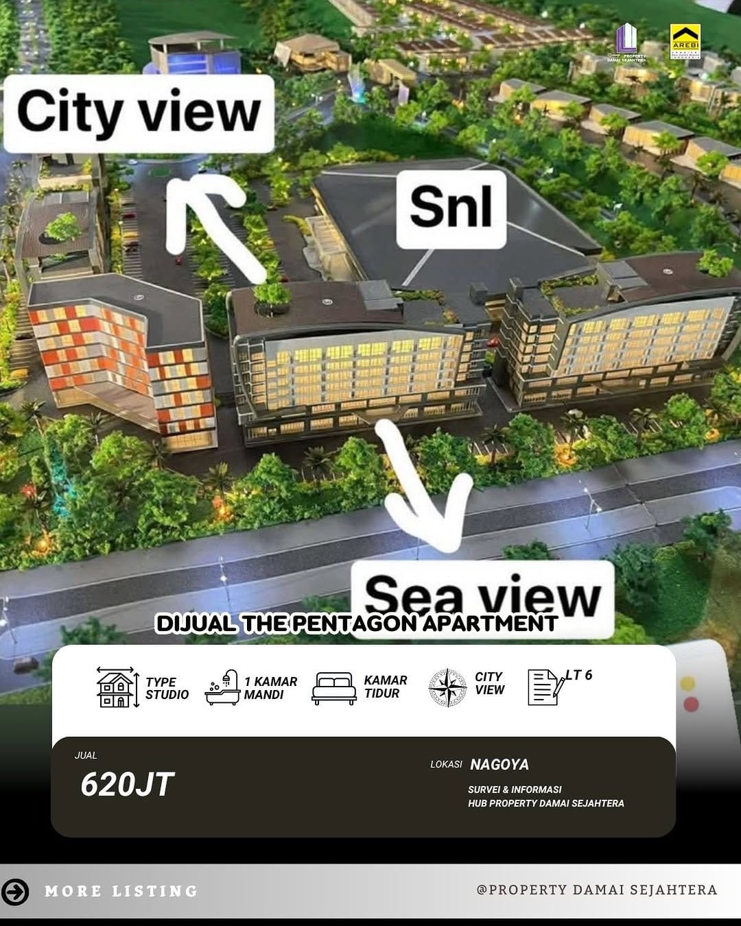 Post 7 by Property Damai Sejahtera batam on Instagram (image)