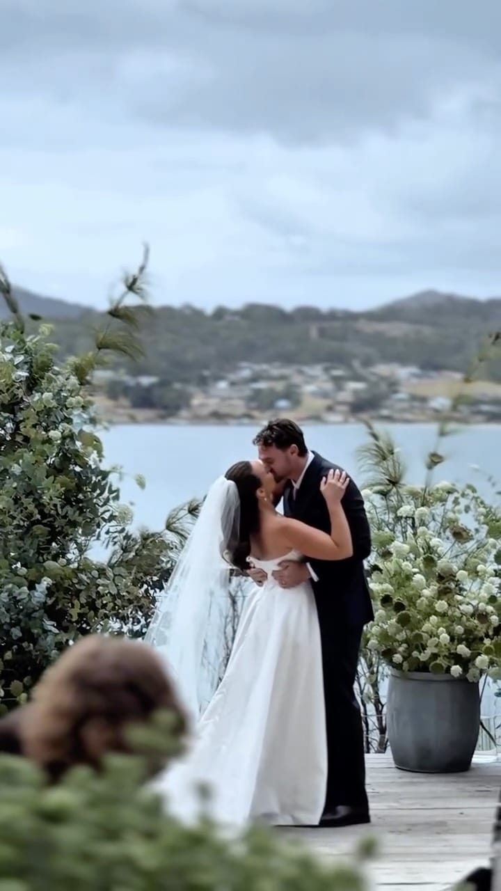 Post 5 by Tasmanian Wedding Stylist on Instagram (video)
