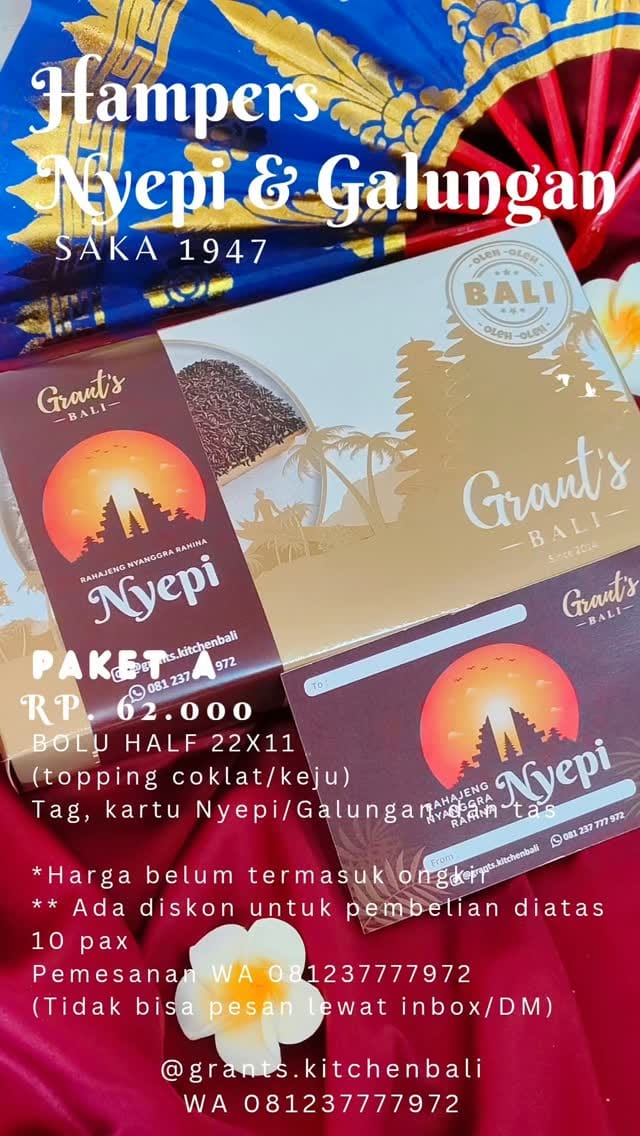 Post 3 by Hampers Imlek Bali on Instagram (video)
