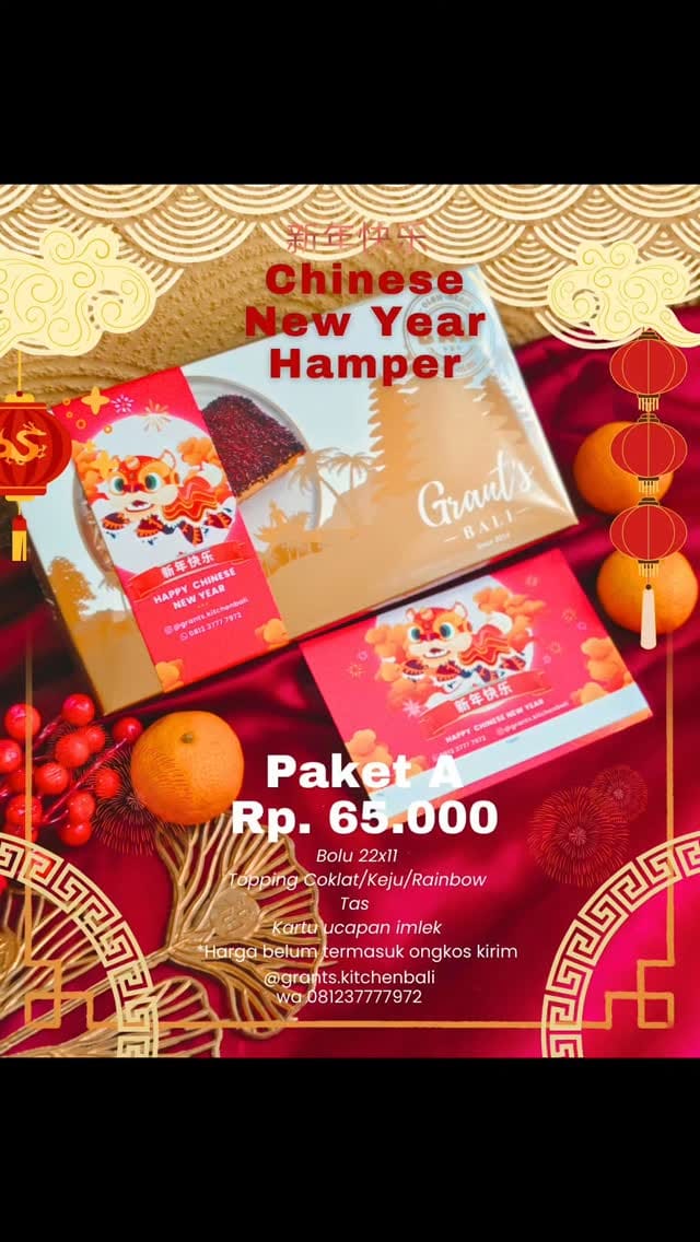 Post 1 by Hampers Imlek Bali on Instagram (video)