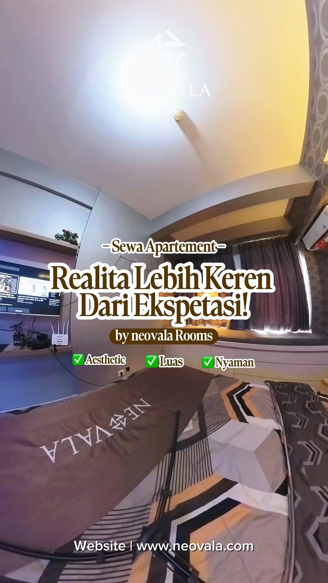 Post 1 by Neovala | Sewa Apartemen Patraland Urbano on Instagram (video)