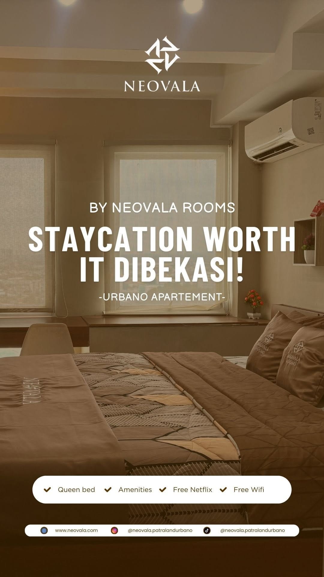 Post 2 by Neovala | Sewa Apartemen Patraland Urbano on Instagram (video)