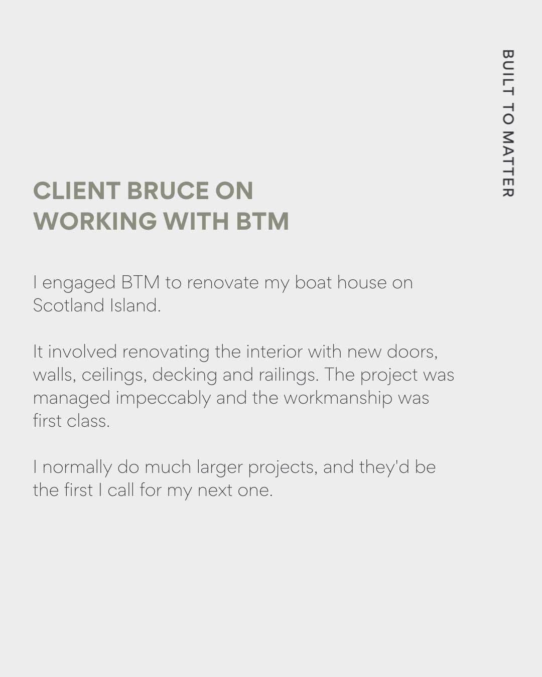 Post 4 by BUILT TO MATTER HOMES on Instagram (image)