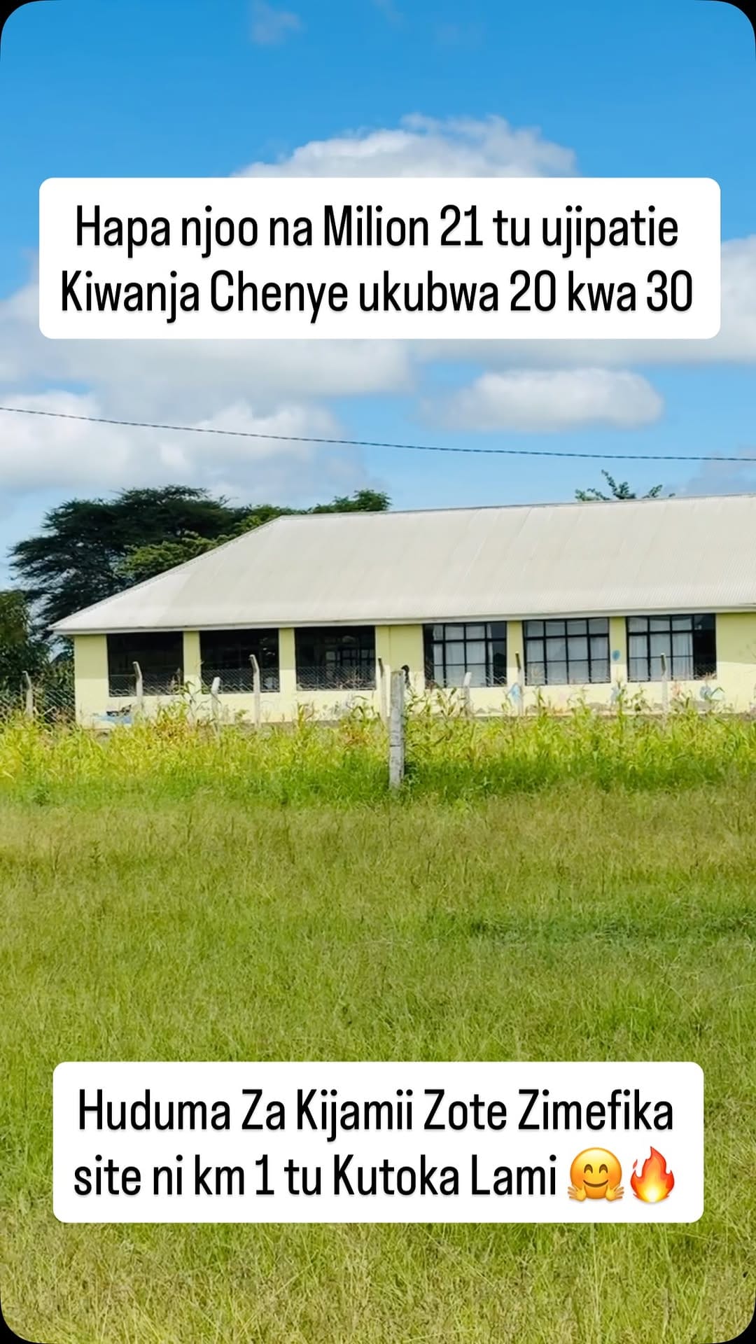 Post 4 by VIWANJA ARUSHA | RESIDENTIAL AND COMMERCIAL PLOT on Instagram (video)
