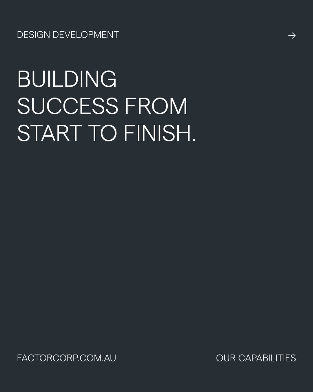 Post 2 by Factor Corp | Property Developer on Instagram (carousel)