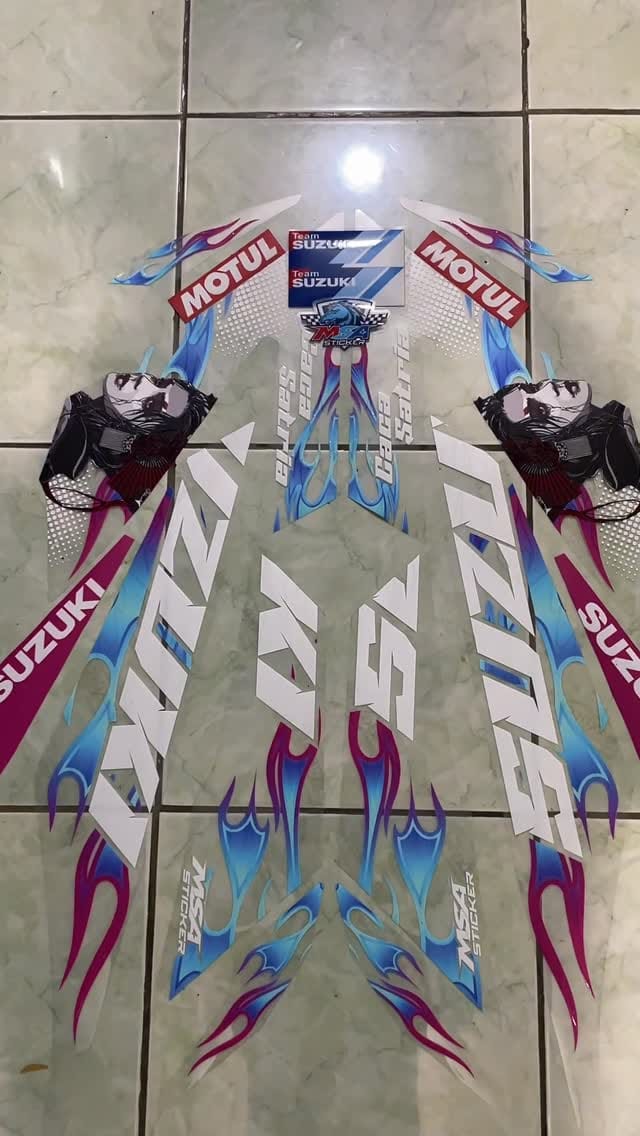 Post 4 by Striping Satria F & Sonic 150r on Instagram (video)
