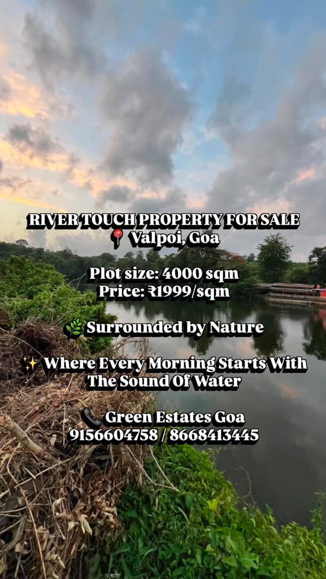 Post 5 by Green Estates Goa on Instagram (video)
