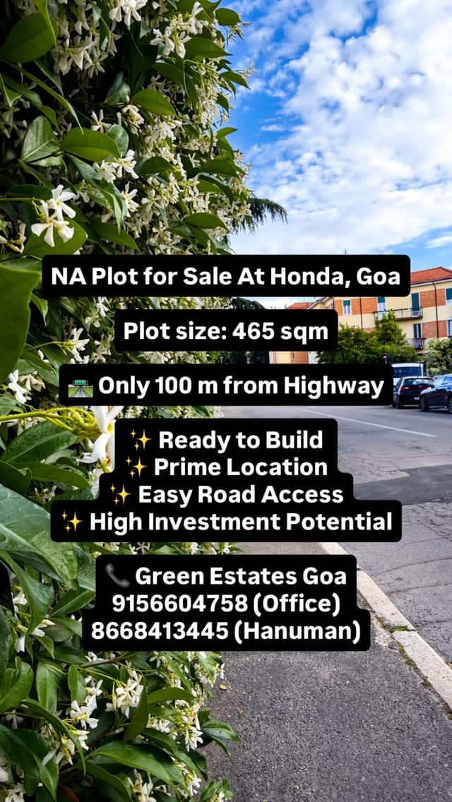 Post 2 by Green Estates Goa on Instagram (video)
