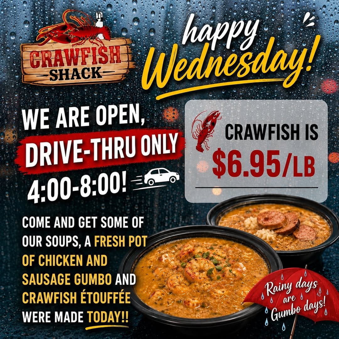 Post 5 by CrawfishShack on Instagram (image)