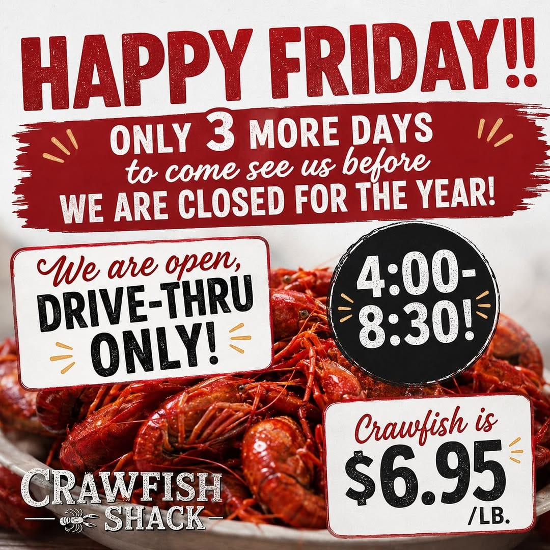 Post 1 by CrawfishShack on Instagram (image)