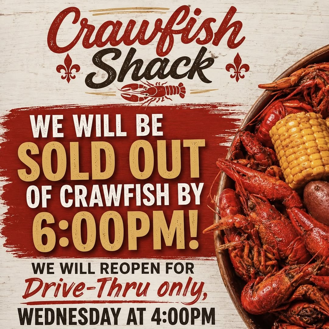 Post 7 by CrawfishShack on Instagram (image)