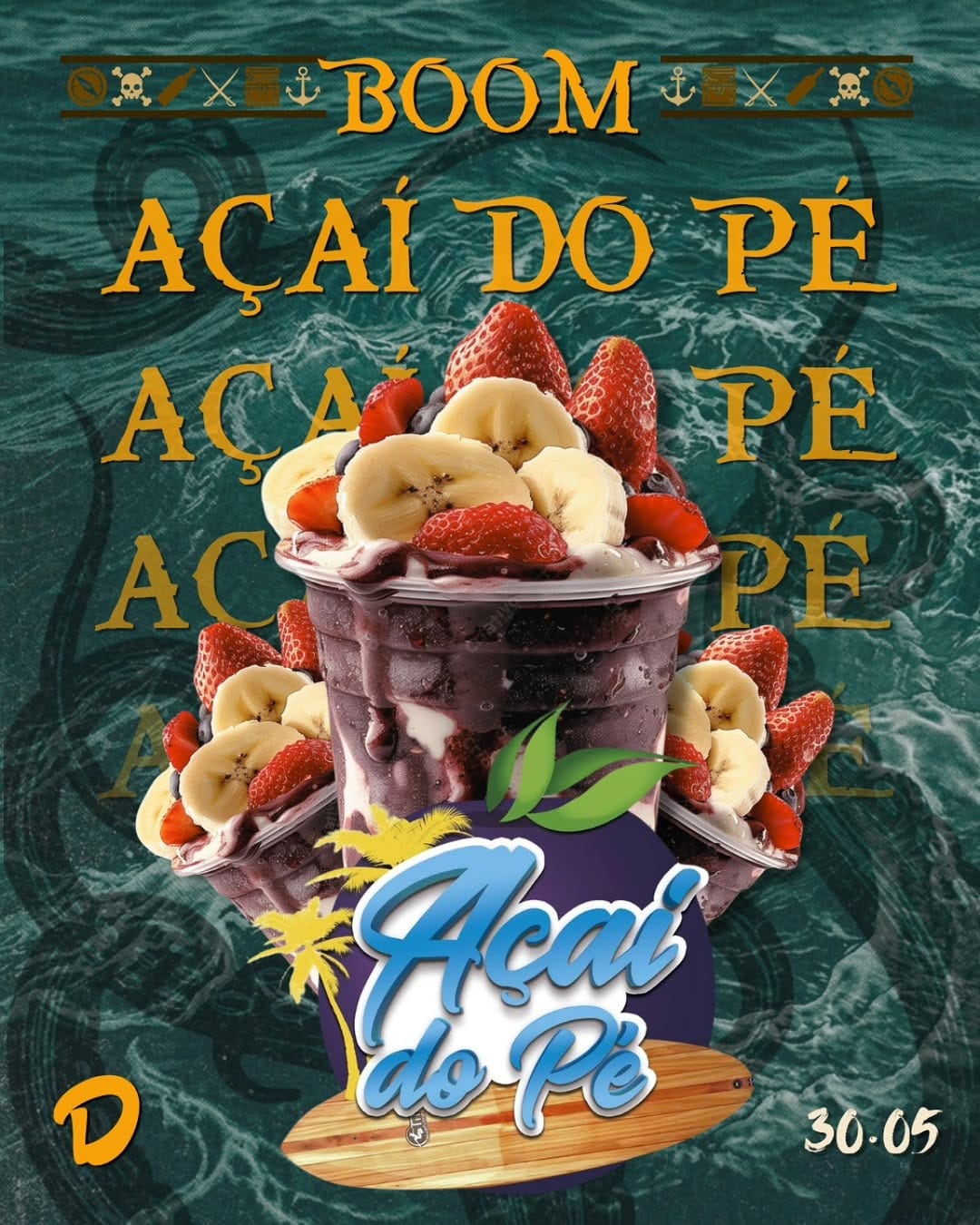 Post 4 by Açaí do Pé | Comida Saudável on Instagram (image)