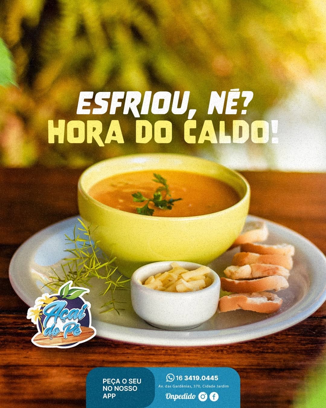 Post 6 by Açaí do Pé | Comida Saudável on Instagram (image)