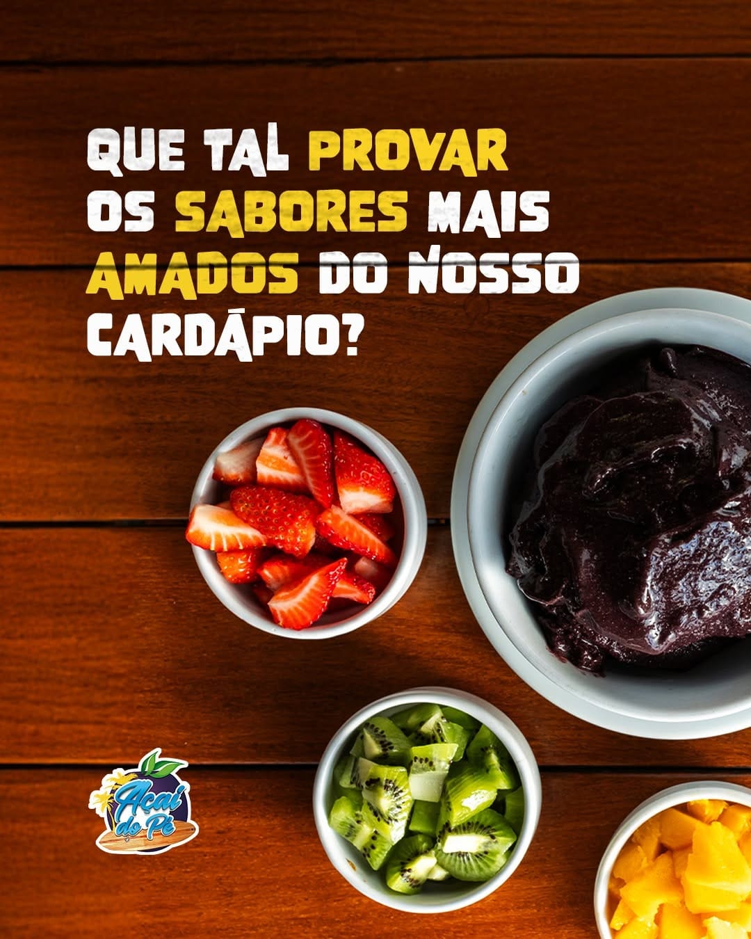 Post 10 by Açaí do Pé | Comida Saudável on Instagram (carousel)