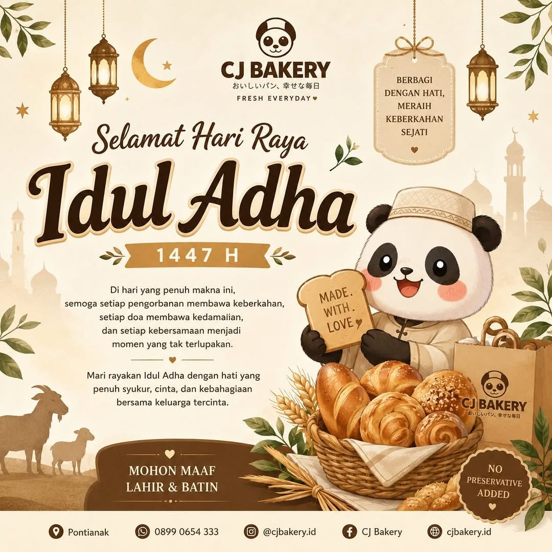 Post 1 by CJ Bakery | Cake & Bakery Pontianak on Instagram (image)