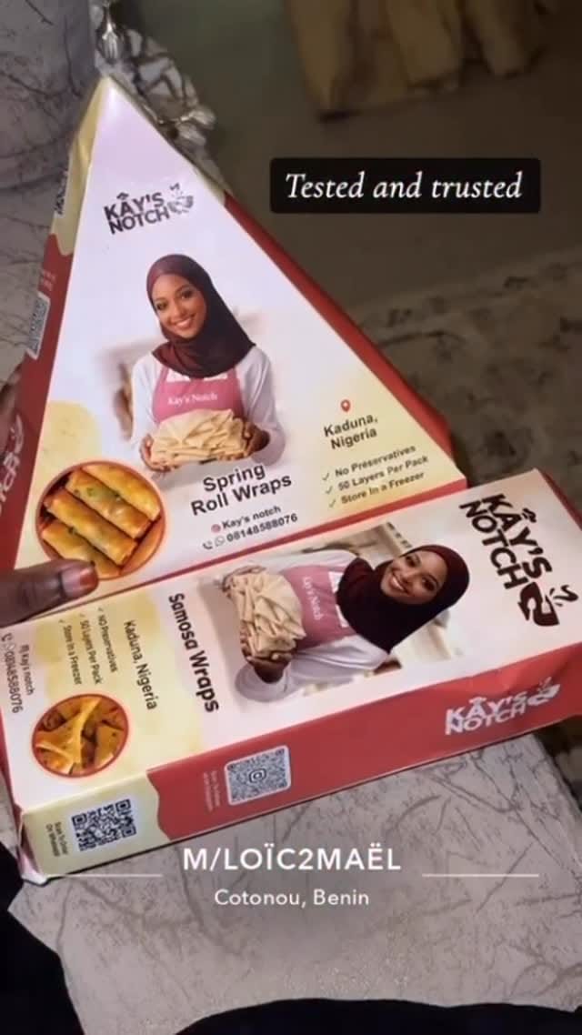 Post 1 by SAMOSA,WRAPS,MEATPIE,DOUGHNUT,MILKCAKE IN KADUNA/ABUJA/LAGOS on Instagram (video)