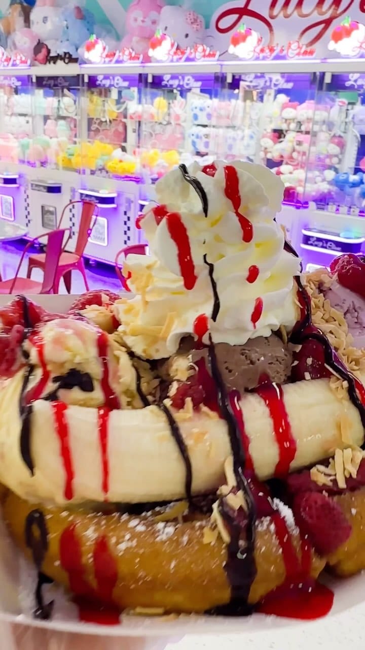 Post 8 by Lucy's Waffles & Ice Cream on Instagram (video)