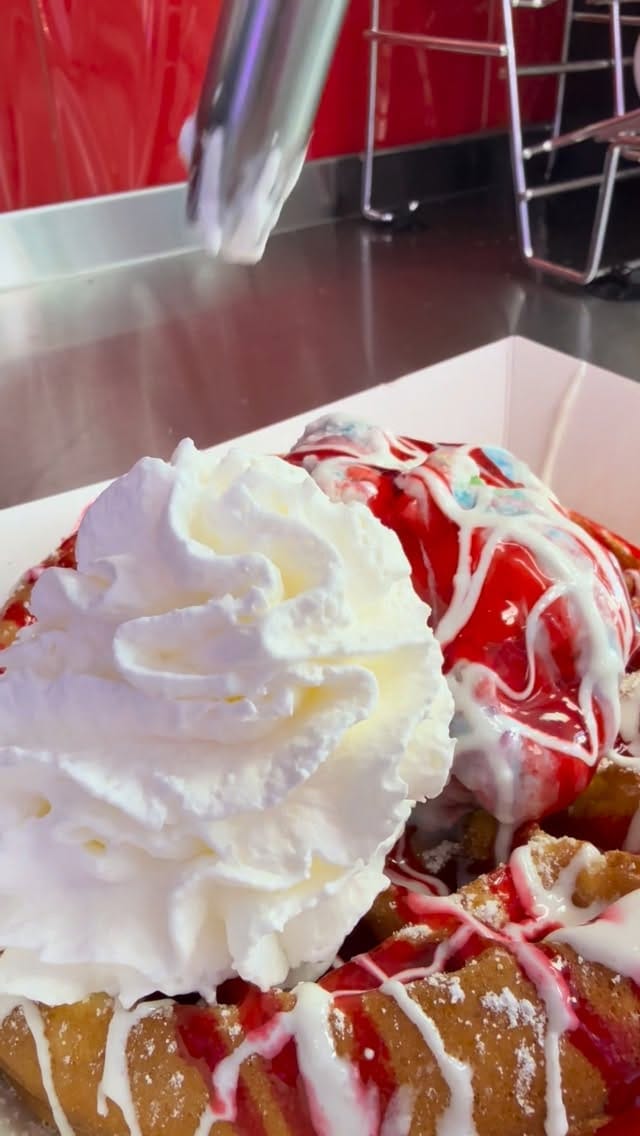 Post 6 by Lucy's Waffles & Ice Cream on Instagram (video)