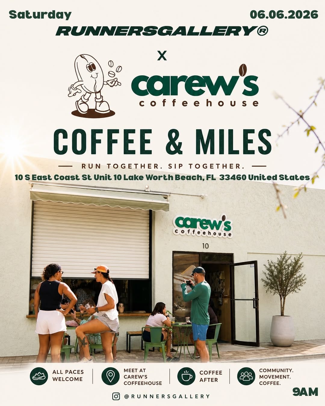 Post 2 by Carew’s Coffeehouse on Instagram (carousel)