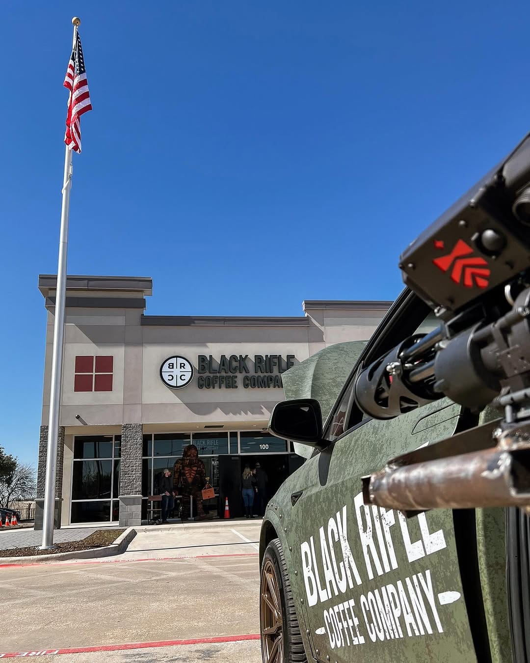 Post 8 by Black Rifle Coffee Shops on Instagram (image)