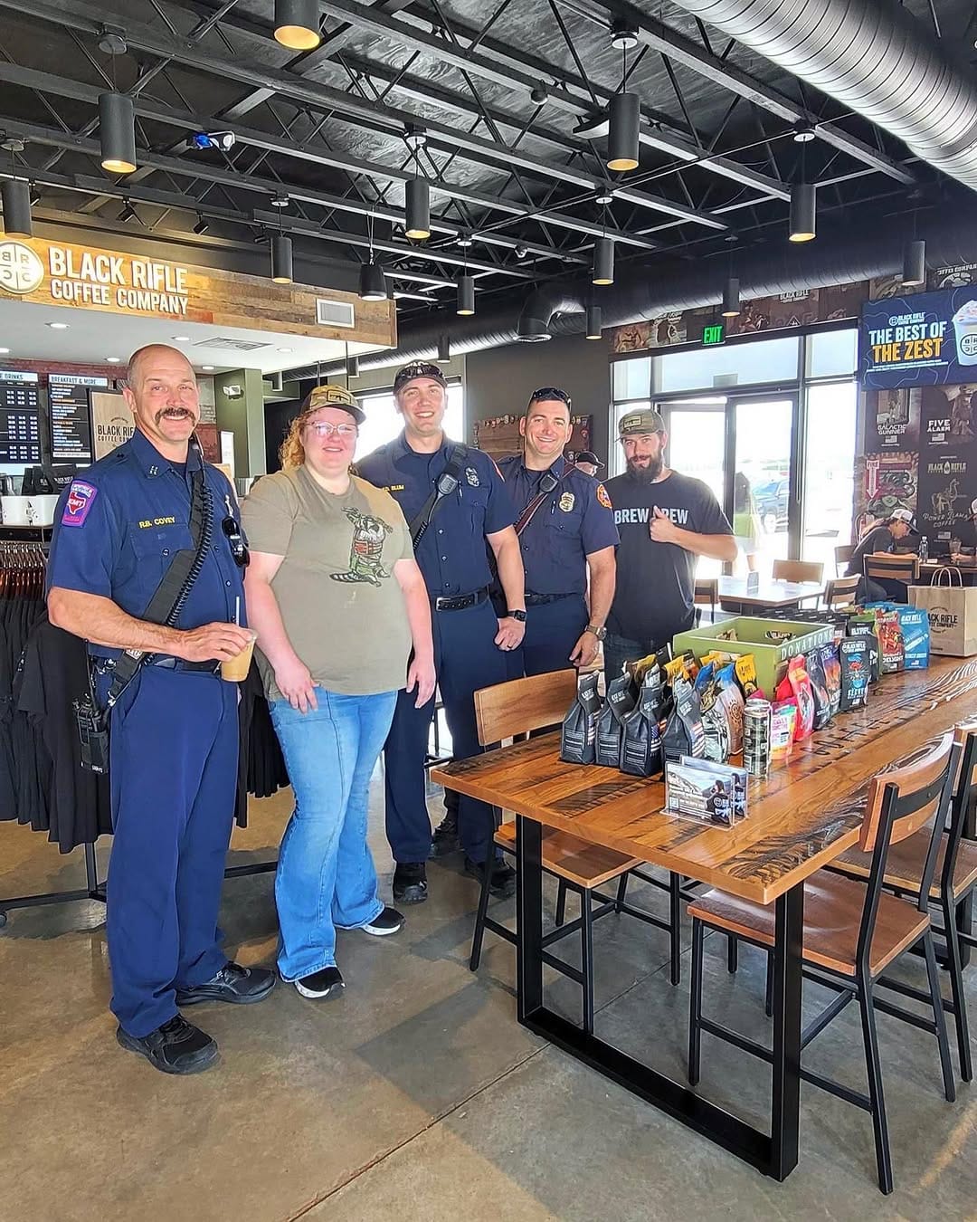 Post 9 by Black Rifle Coffee Shops on Instagram (carousel)