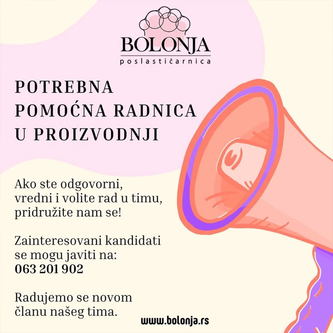 Post 1 by Poslasticarnica Bolonja on Instagram (image)
