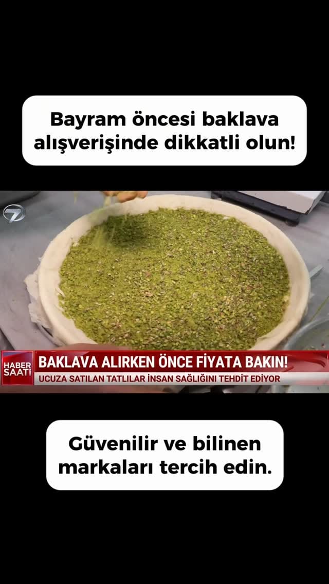 Post 9 by Bereket Baklava on Instagram (video)