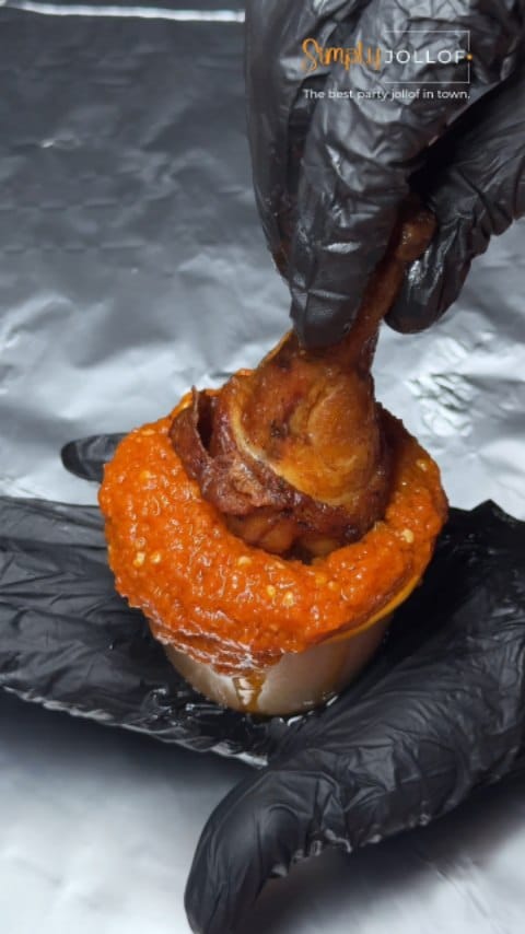 Post 10 by The Best Party Jollof in Town on Instagram (video)