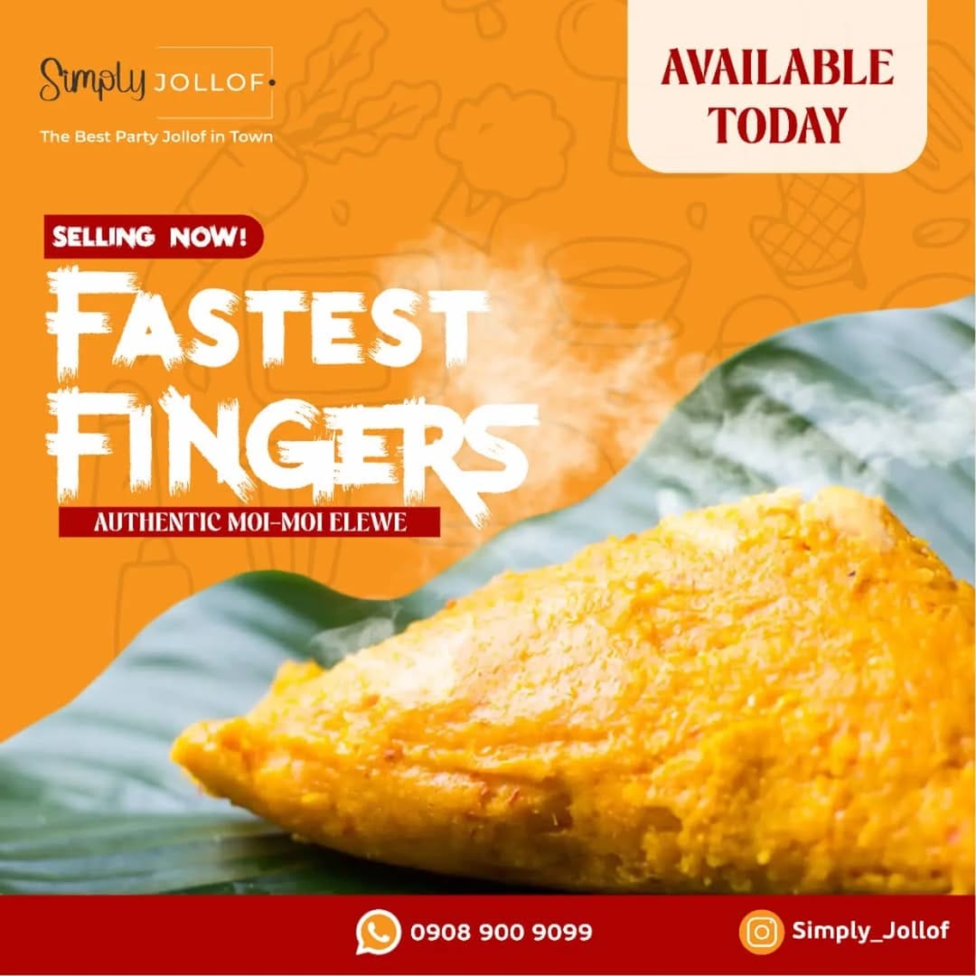 Post 1 by The Best Party Jollof in Town on Instagram (image)