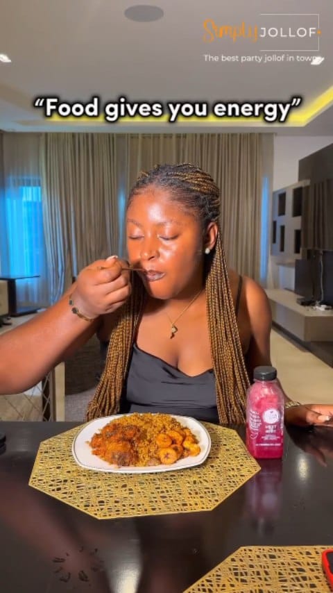 Post 3 by The Best Party Jollof in Town on Instagram (video)