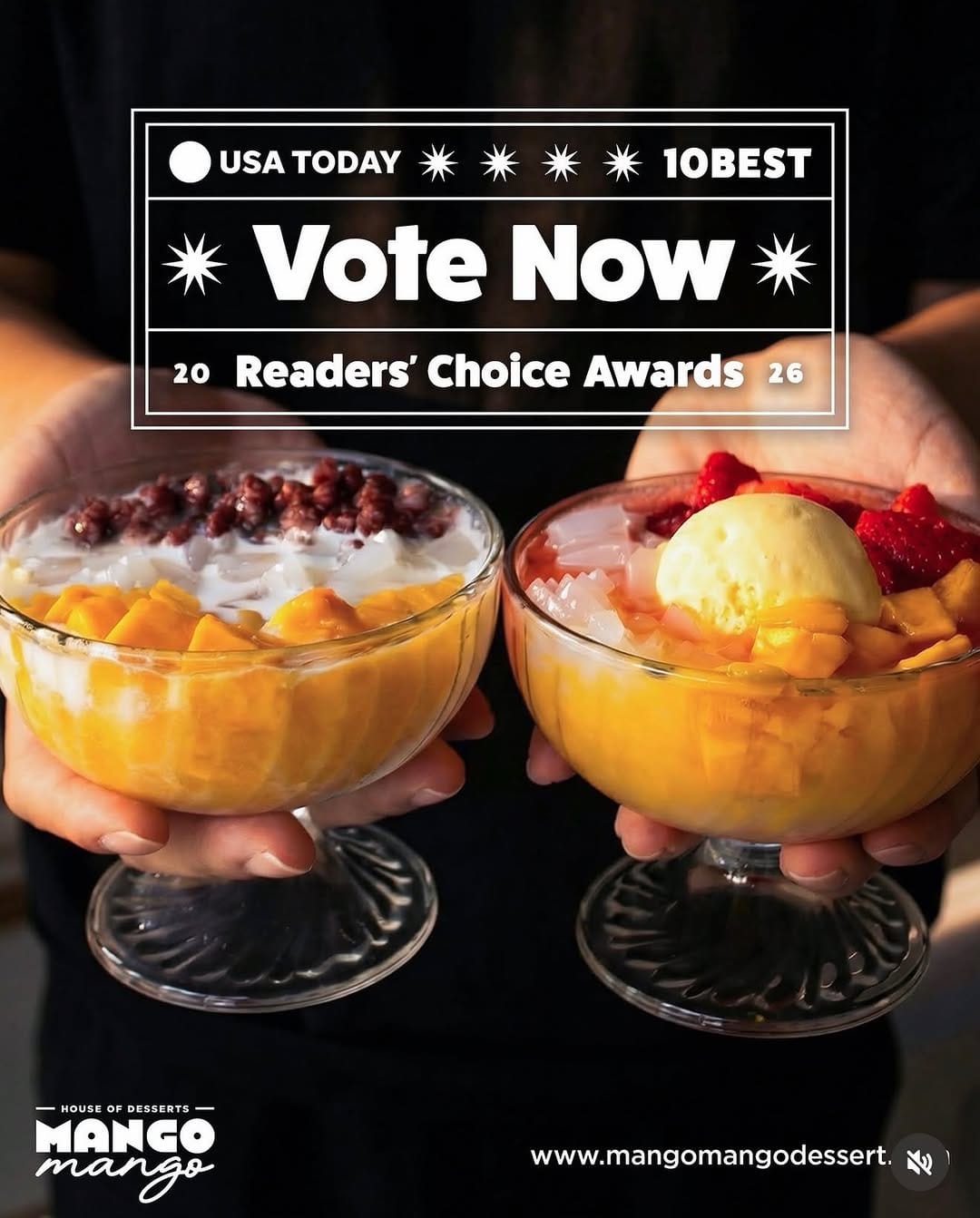 Post 5 by Mango Mango Dessert | Dessert Shop in Las Vegas on Instagram (image)