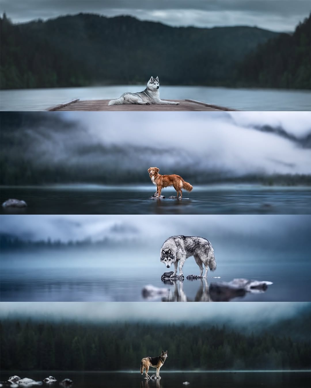 Post 2 by Camille Dog Photographer 📸✨🐺 on Instagram (carousel)