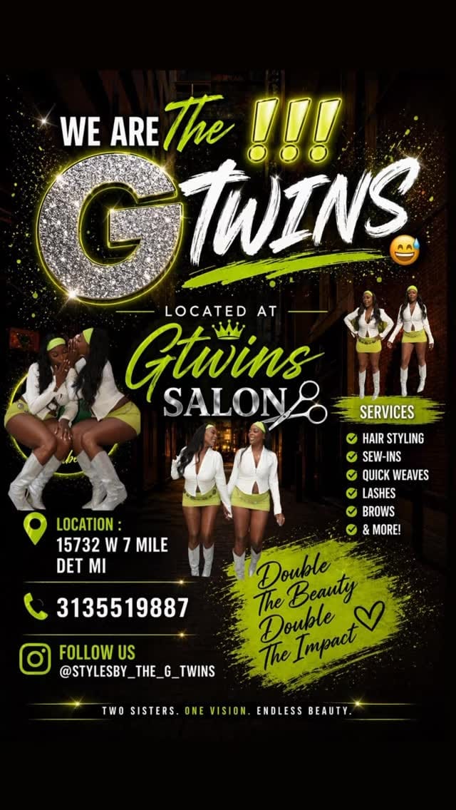 Post 8 by G Twins Salon on Instagram (video)