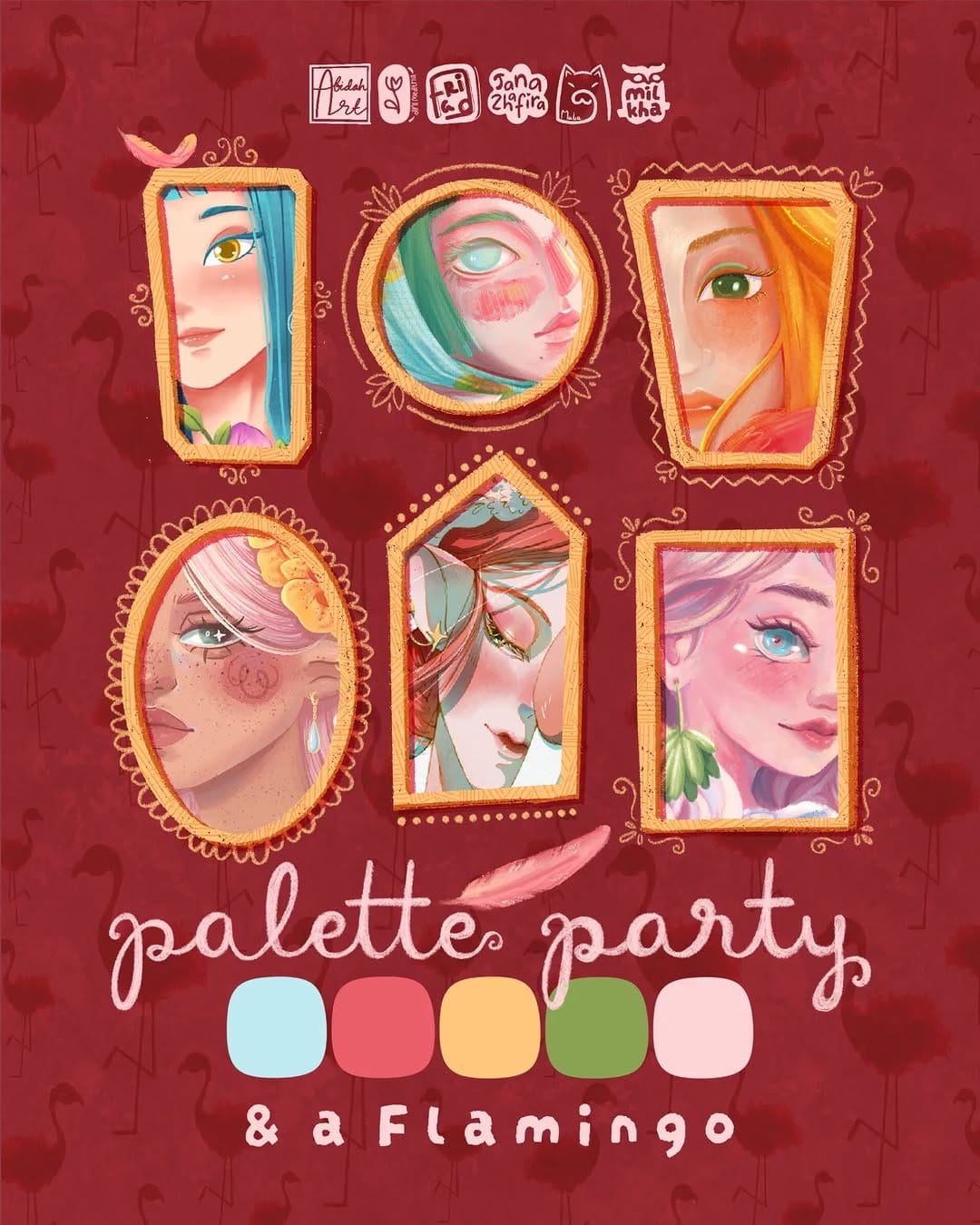 Post 4 by Abidah Nur Rahmah| Ilustrator on Instagram (carousel)