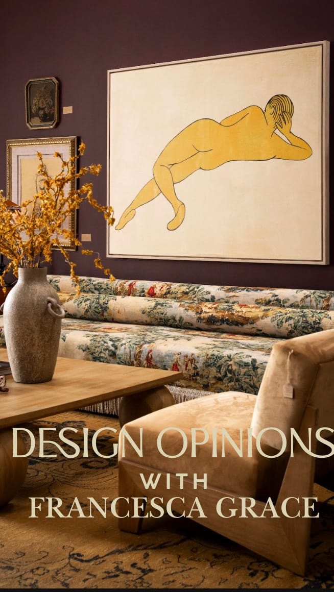 Post 3 by Francesca Grace | Home Staging + Interior Design on Instagram (video)