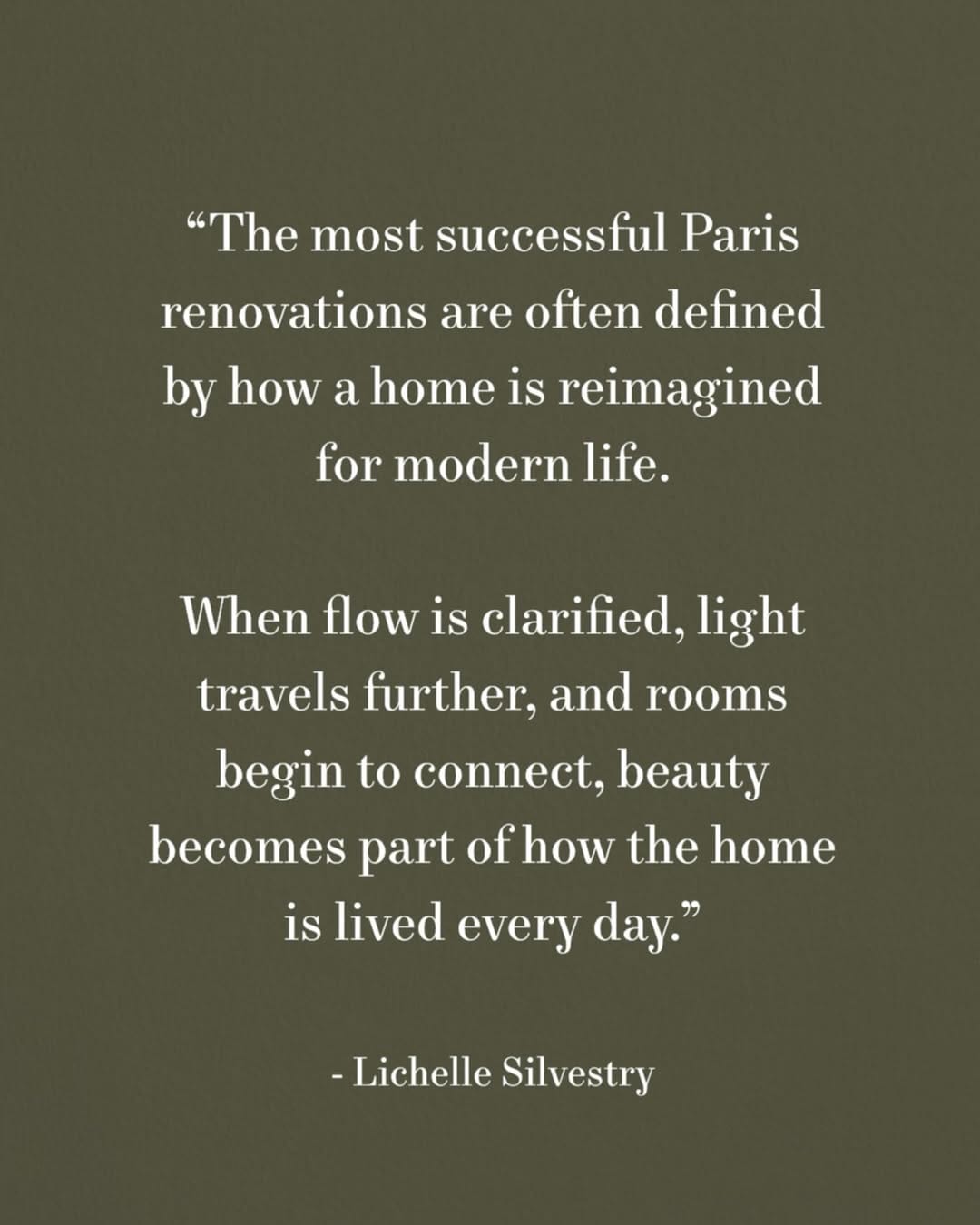 Post 1 by Lichelle Silvestry | Interior Designer in Paris on Instagram (carousel)