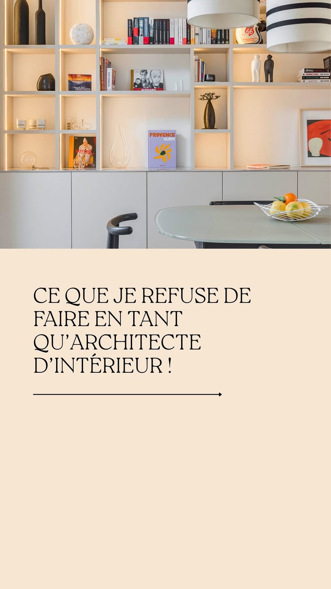 Post 6 by Maison Tchénio l Architecture d’intérieur & décoration on Instagram (video)
