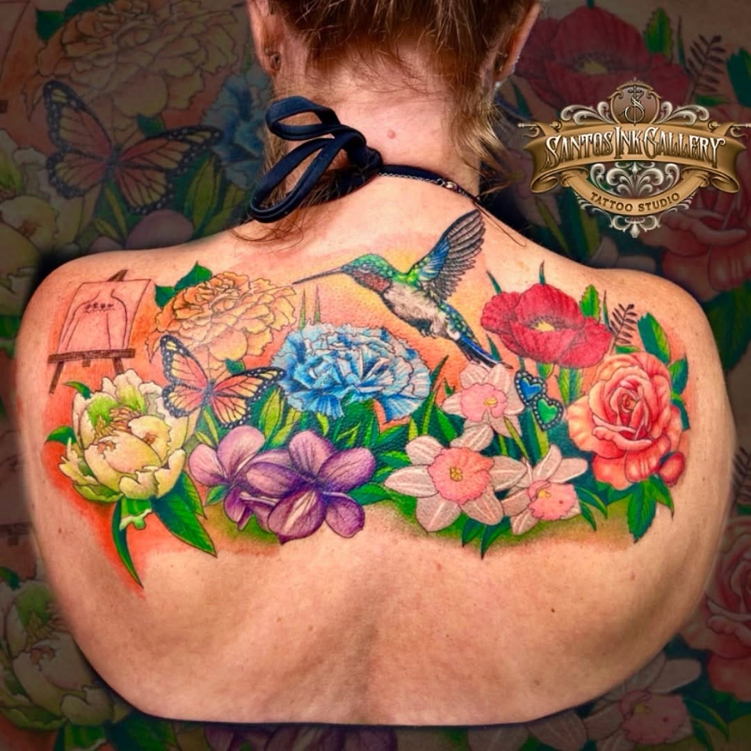 Post 3 by Santos Ink Gallery Tattoo Shop on Instagram (image)