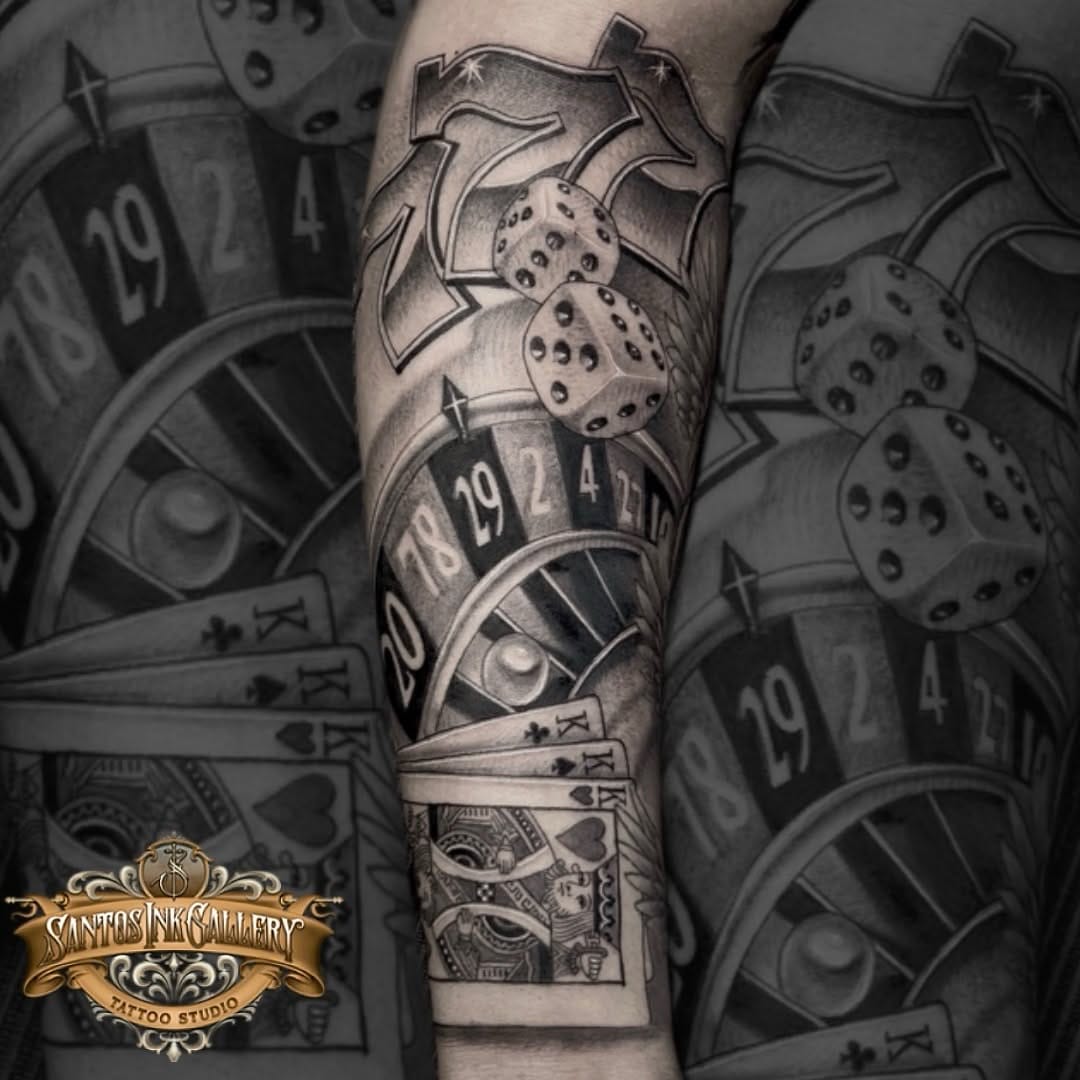 Post 2 by Santos Ink Gallery Tattoo Shop on Instagram (image)