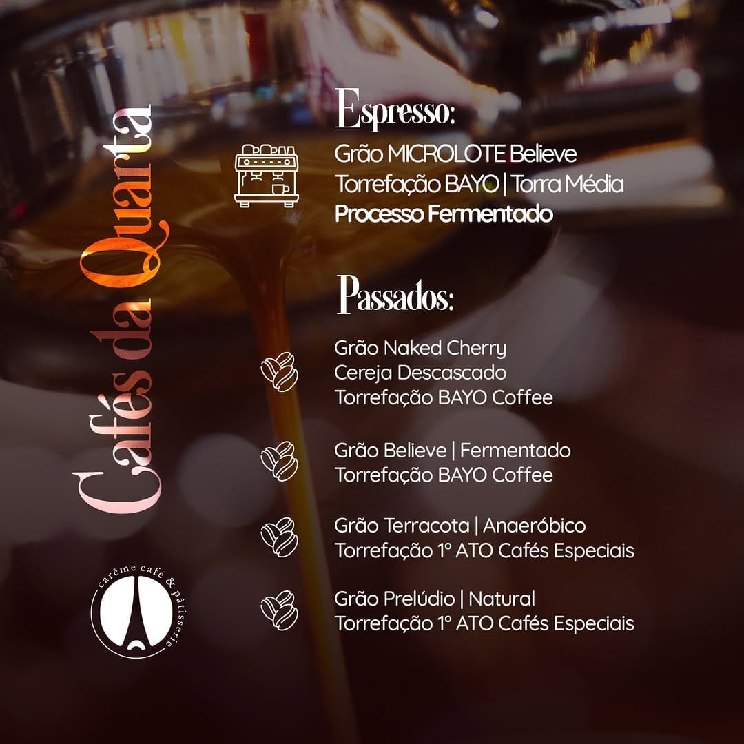 Post 1 by Carême Café & Pâtisserie on Instagram (image)