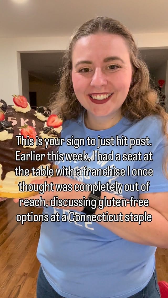 Post 9 by Alla Farrell | Gluten Free Connecticut on Instagram (video)