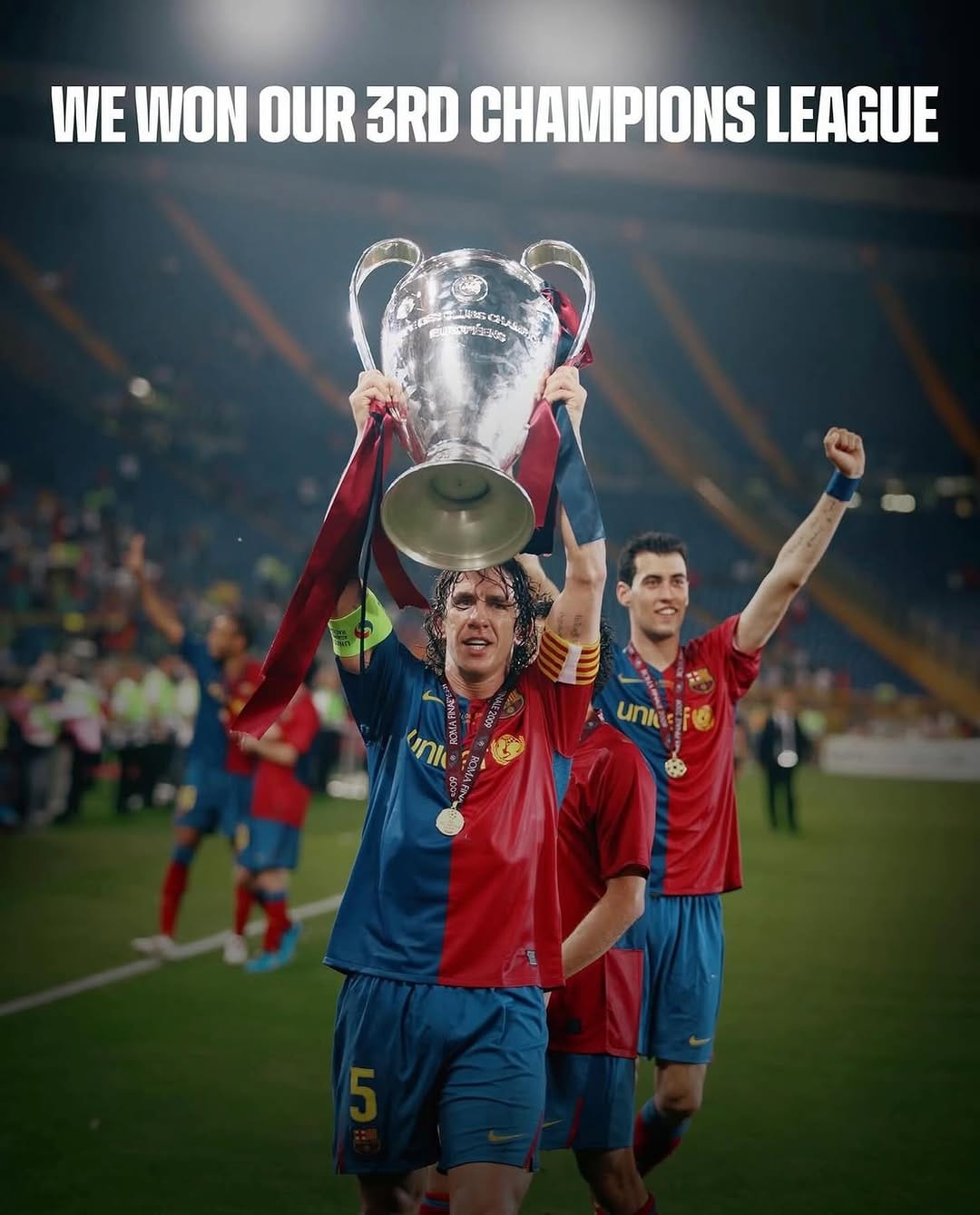 Post 2 by Barça Legends on Instagram (image)
